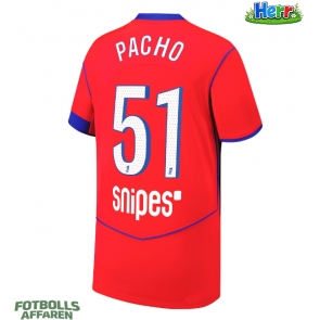 Paris Saint-Germain Willian Pacho #51 Tredje Tröja 2025-26 Kortärmad
